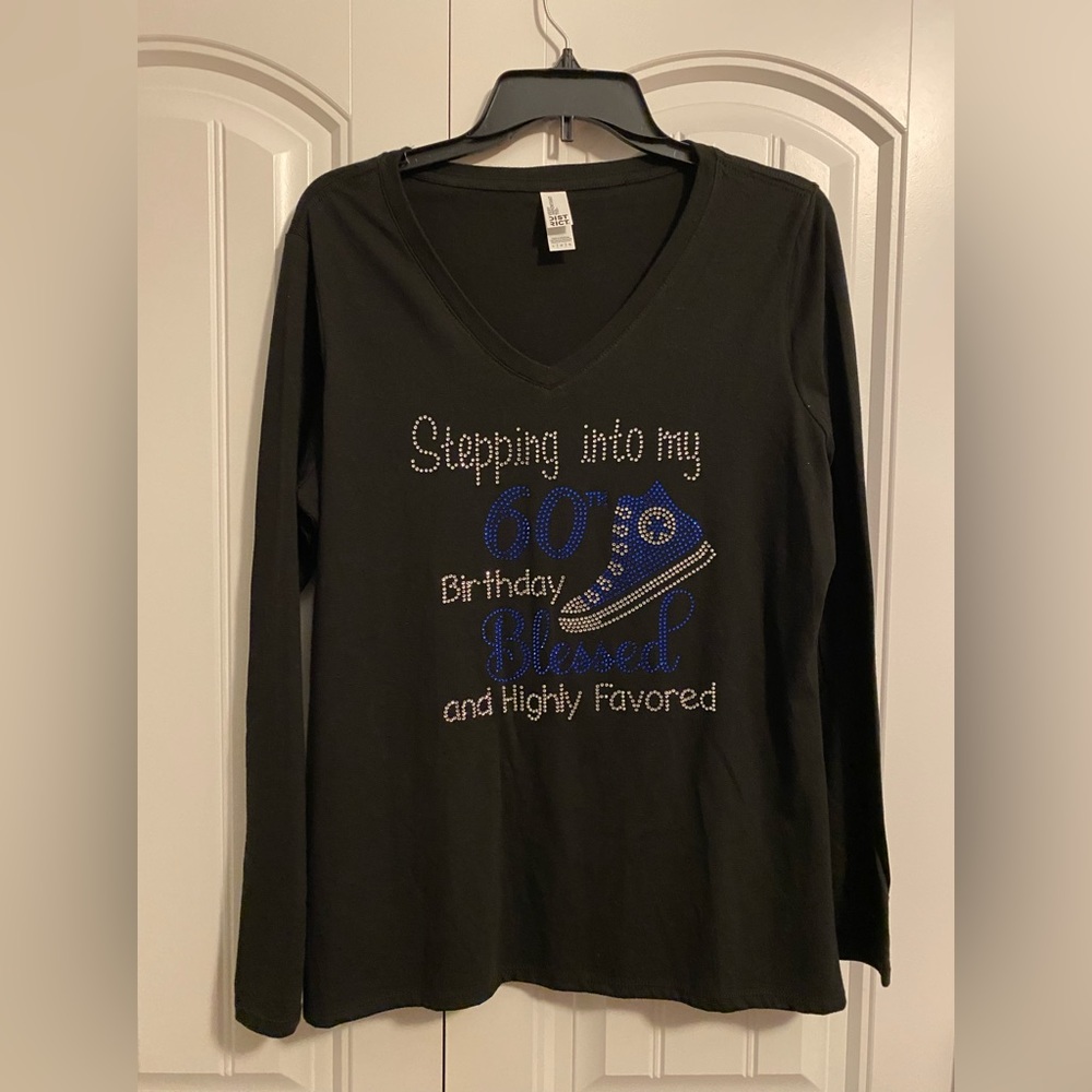 Birthday tee shirt never worn.